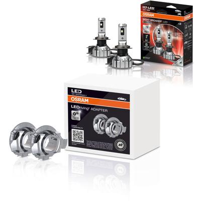 Osram NIGHT BREAKER® LED SMART H7 + LEDriving ADAPTER 1 [Hersteller-Nr. 41790073]
