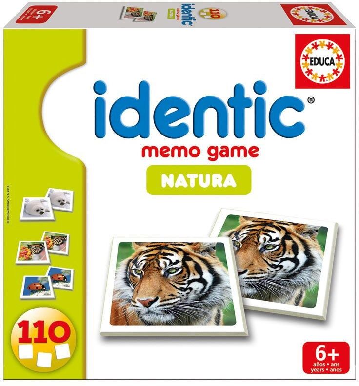 Identic Memo Game, Nature - Educa