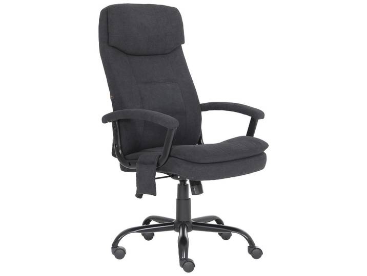 Chefsessel Massage Dunkelgrau B: 62 cm
