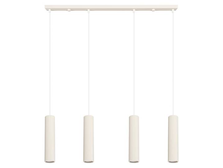 Suspension KARBON 4L beige 4xGU10 10W aluminium 120x5x81cm Sollux Lighting
