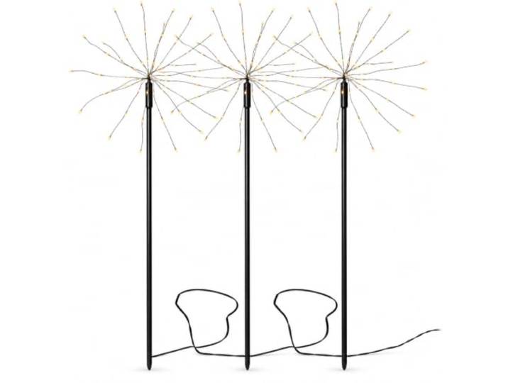 Star Trading LED Gartenstäbe Firework 3er Set - 200 cm Außen