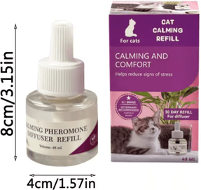 Inspire Picks 48ML Cat Pheromone Diffuser Starter Kit For A Calm And Relaxing Home purple