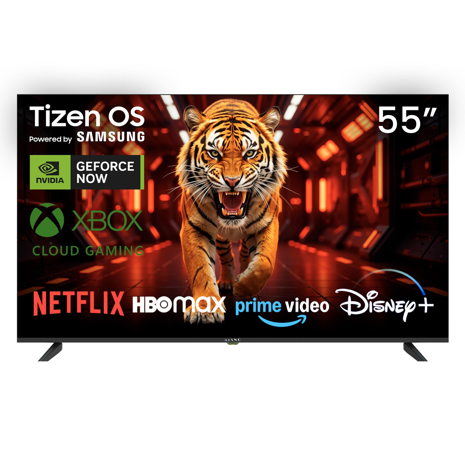 Kiano Elegance 55-inch (139,7 cm) Smart TV, 4K, Tizen OS, DLED, Wi-Fi, Netflix/HBO