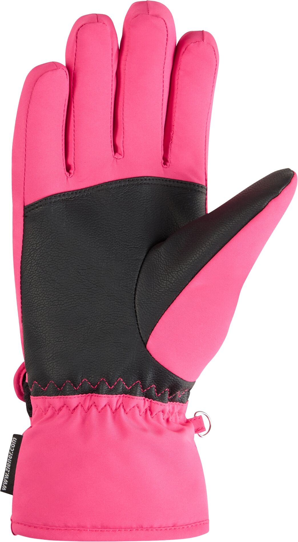 Skihandschuhe ZIENER "KEVA-Z PR glove lady", Damen, Gr. 7.5, pop pink, Polyester, Handschuhe Skihandschuhe pop pink 7.5
