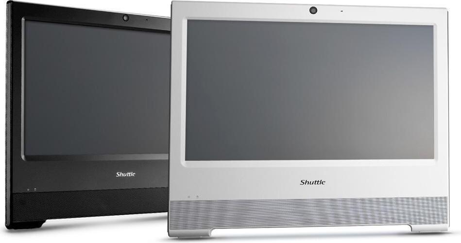 Shuttle All-In-One Barebone X50V9, 15,6" Single-Touch-Screen (resistiv), Celeron 7305U,Wifi, IP54, lüfterlos, 24/7 Dauerbetrieb, All-in-One, All-in-One-PC-Barebone, LGA 1700, DDR5-SDRAM, M.2, Serial ATA III, 90 W