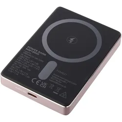 Intenso Magn. Wireless Powerbank MW10000 10000 mAh Rosé (10000 mAh, 20 W, 74 Wh), Powerbank, Rosa