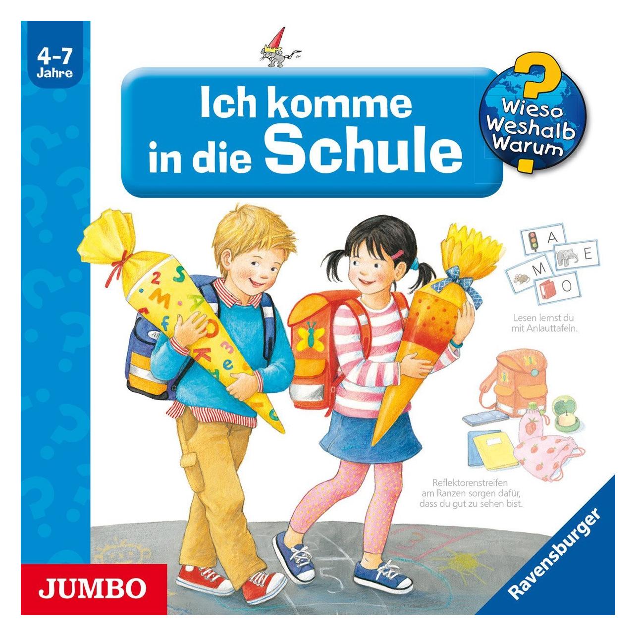 Jumbo CD WiesoWeshalbWarum - Ich komme in die Schule (Sonja Kistemaker) (33774443)