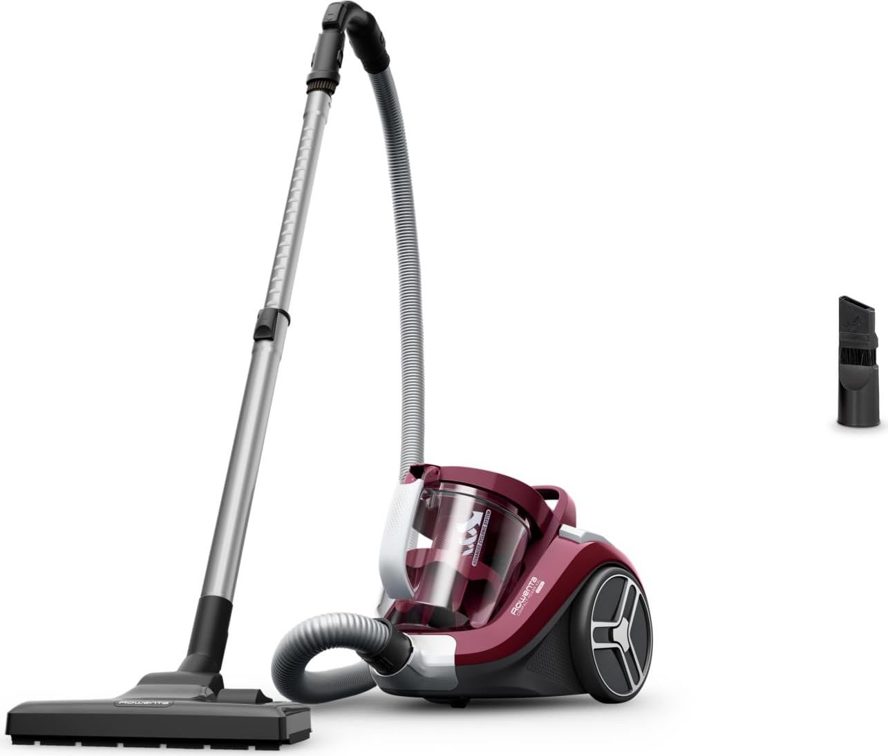 Rowenta Compact Power XXL RO4B23 Stofzuiger, 900 W, Zonder zak, 2,5 liter, Cilindervormig, Met filter