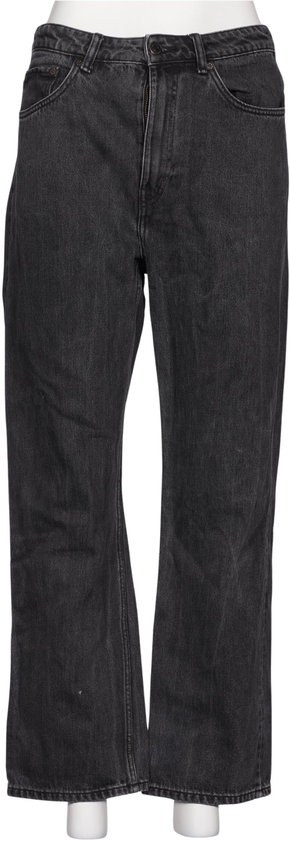 Weekday Damen Jeans, Schwarz, Gr. W31, Baumwolle - Second Hand