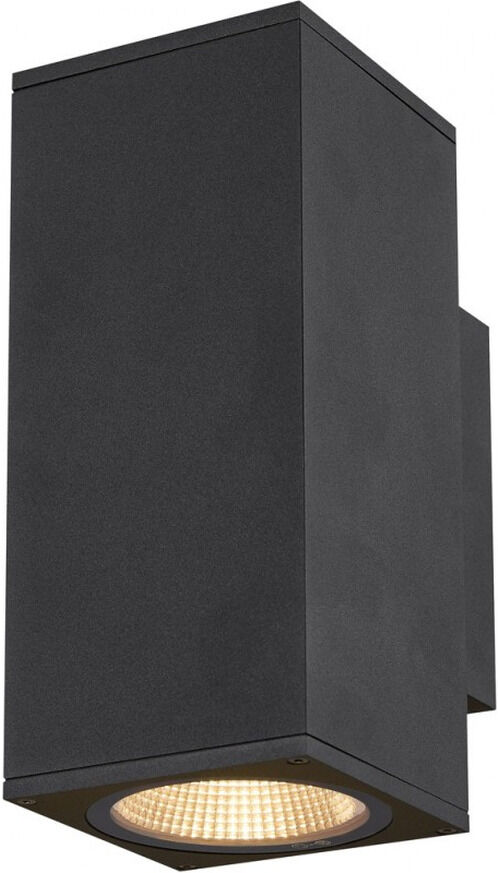 Slv Enola Square Up/down M, Outdoor Led Wandaufbauleuchte Anthrazit - Stand-, Wand- Und Deckenleuchten (Outdoor)