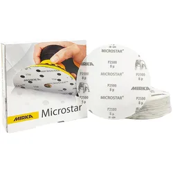 Mirka Microstar 150mm Grip P1500 50/Pack - P1500