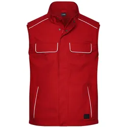 Softshell Light Weste "JN881" - S - red
