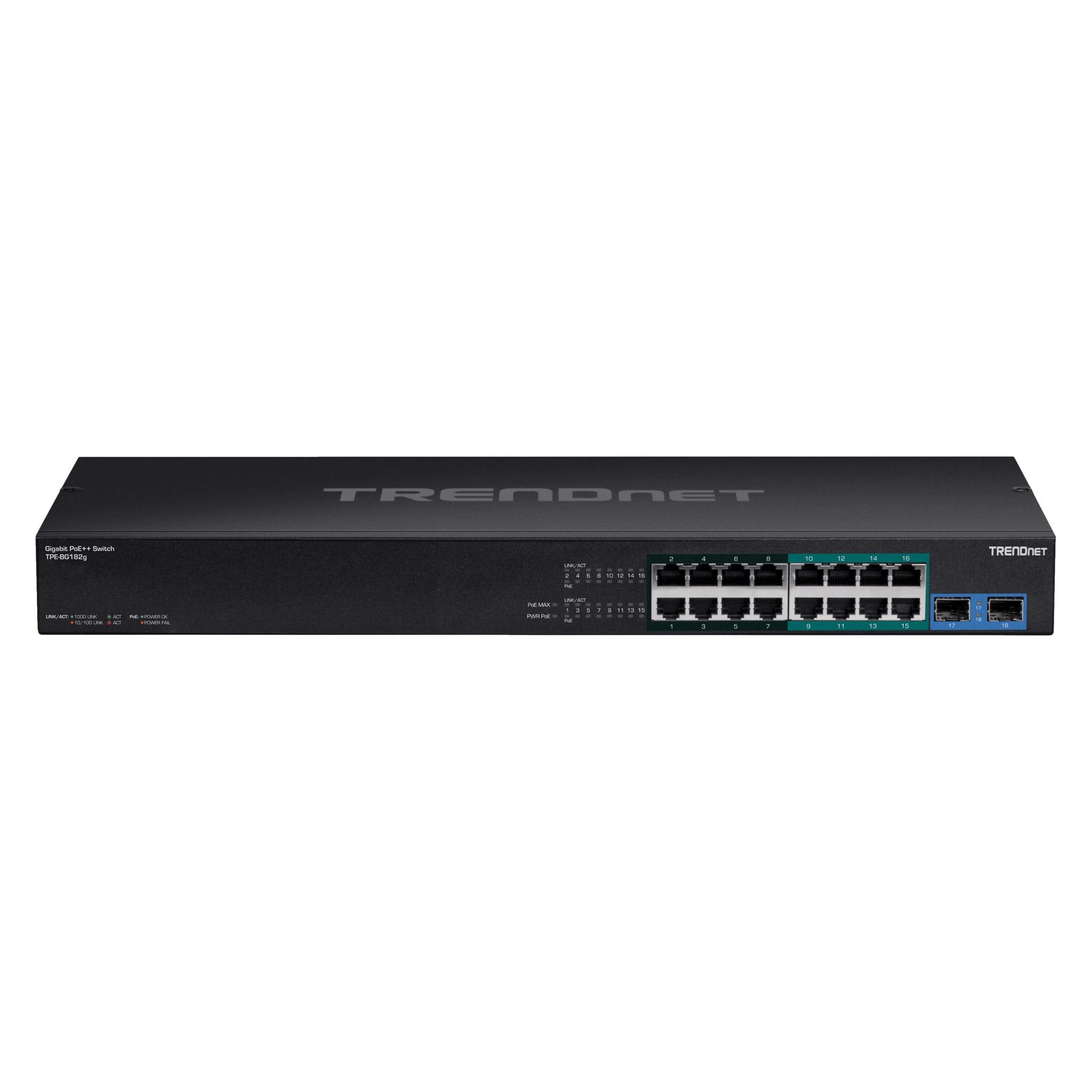 Trendnet 10-Port Gigabit 4PPoE Switch (10 Ports) (TPE-BG102G)