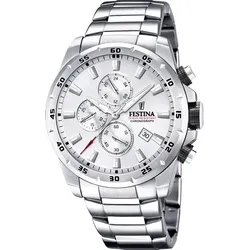 Festina Quarz Herren Timeless Chronograph F20463/1 - silber - 45.05mm