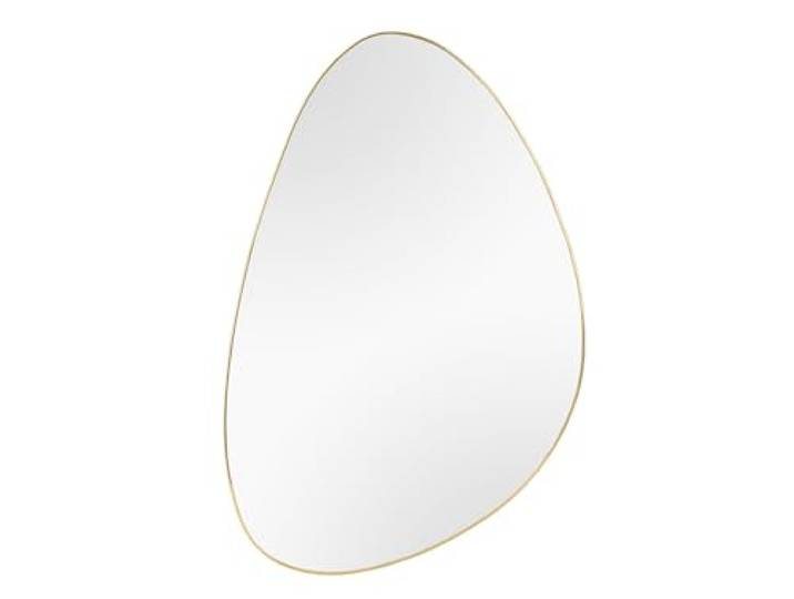 Mirrors and More Idona 82070179 Miroir décoratif en métal doré