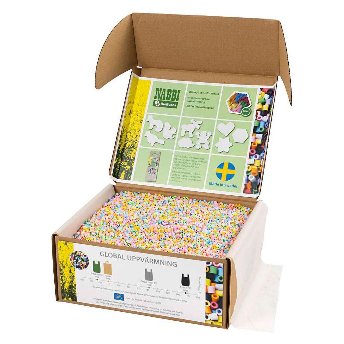 Creativ Company NABBI BioBeads Pastellfarben - 55000 Stück. (7393968007635)