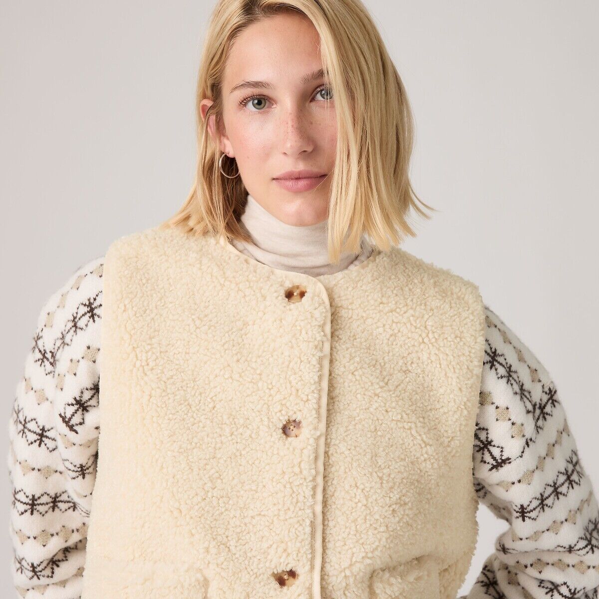 LEVI'S Veste sans manches sherpa