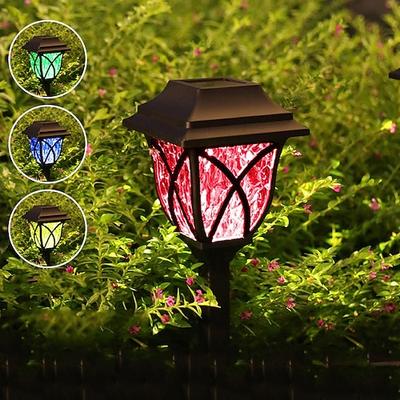 2 stücke solar pathway lichter hof licht wasserdicht rasen lichter outdoor home dekoration hof garten gras gehweg dekoration
