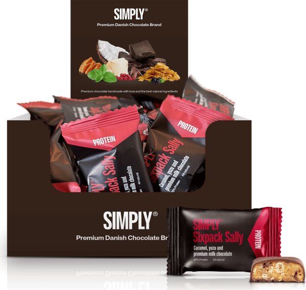 Simply Protein Bites Sixpack Sally Box, 75 Stk