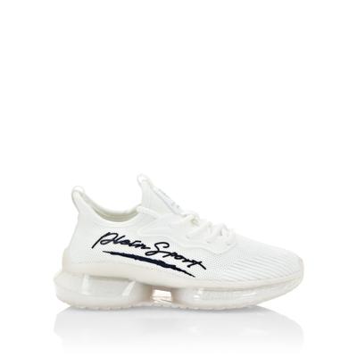Sneaker PLEIN SPORT "Bubble Sole", Kinder, Gr. 31, Normalschaft, 01, weiß, Schuhe Sneaker