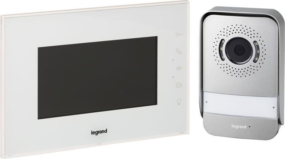 Legrand Video-Türsprechanlage mit Farbmonitor & Weitwinkelkamera