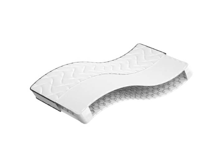 KTHLBRH Bonnell-Federkernmatratze Mittel 100x200 cm mit abnehmbarem Bezug Atmungsaktiver Stoff, abnehmbarer Bezug, waschbar bis 40°C, rollgepackte Lieferung, langlebige Stahlfedern