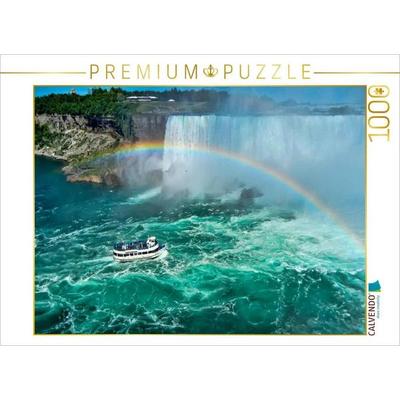 CALVENDO Puzzle Niagarafälle - American Falls und Horseshoe Fall | 1000 Teile Lege-Größe 64x48cm Foto-Puzzle für glückliche Stunden, Sonstige von ,