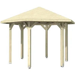 Skan Holz Pavillon Nancy-Größe 2-naturbelassen