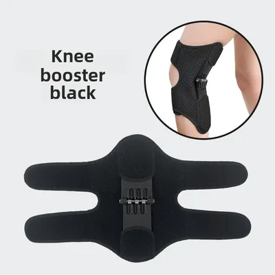 Dual Action Compression Knee Support, Advanced Technology For Joint Comfort & Mobility black
