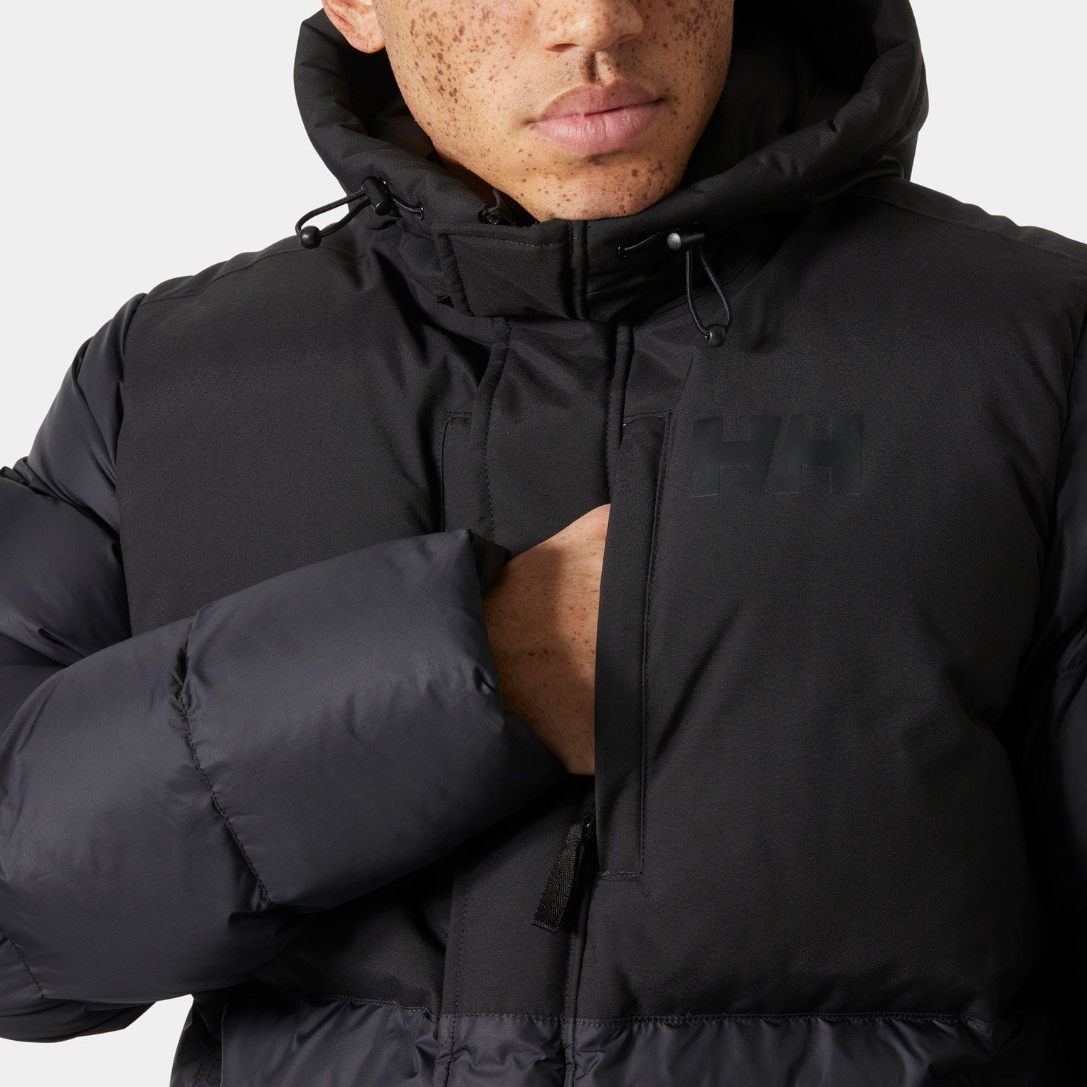 Helly Hansen Men's Active Puffy Long Jacket - Black/Ebony - L