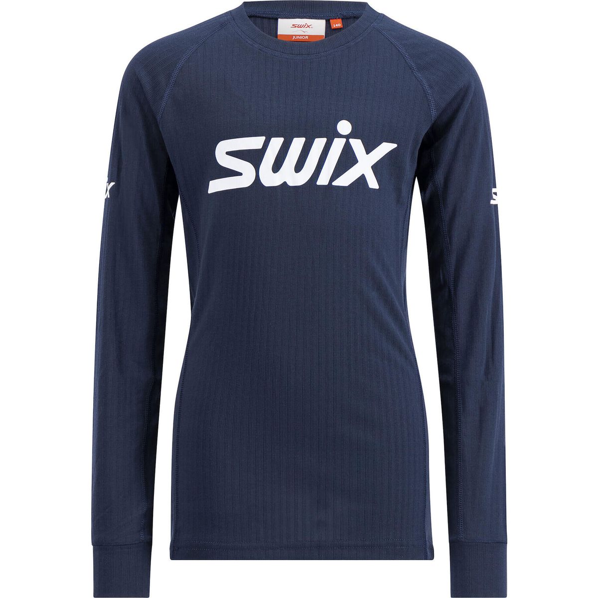 Swix Racex Classic Long Sleeve Jr, Dark Navy/Bright White, 128 dark navy/bright white (75127) 128 10095-23-75127-128