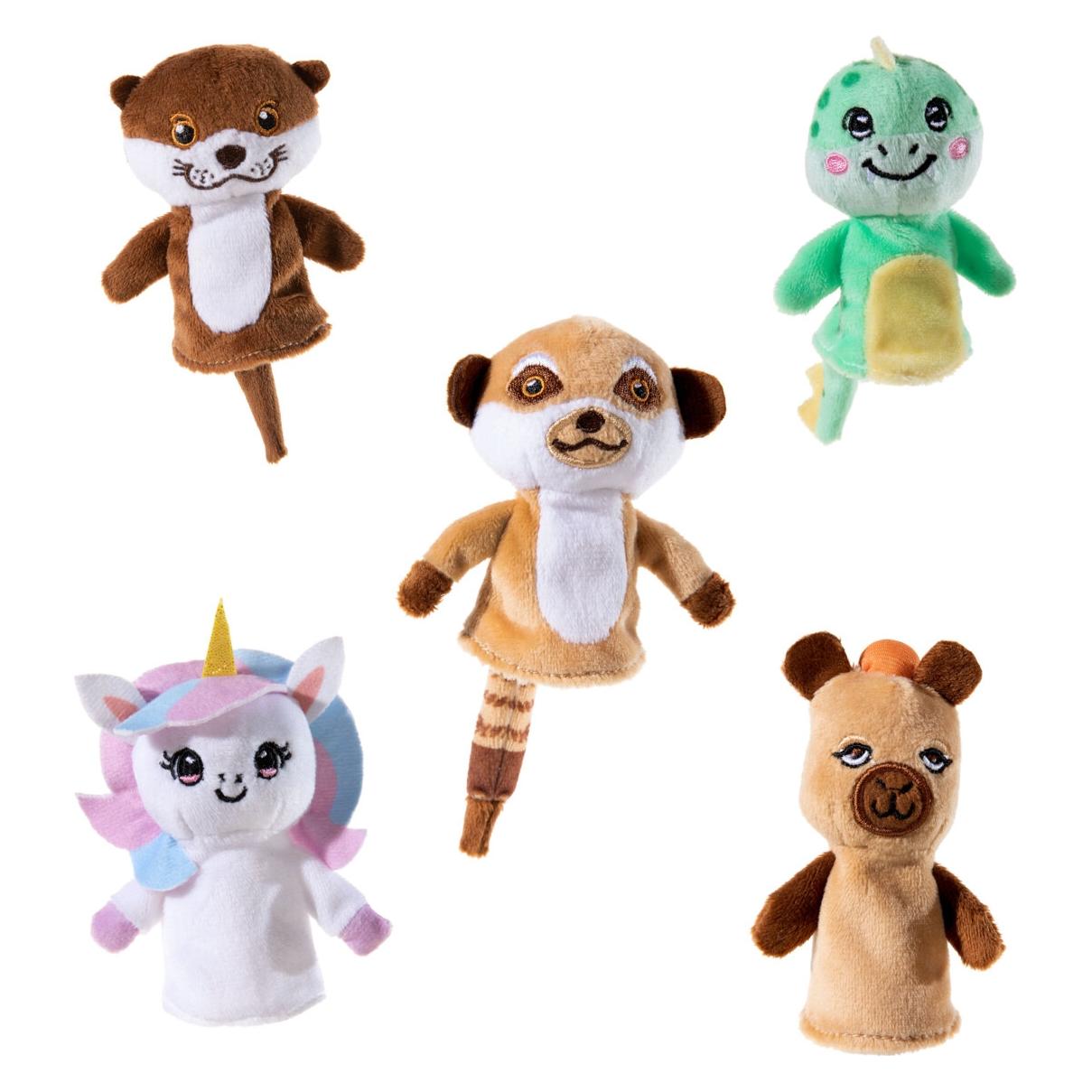 Heunec FINGERPUPPEN-SET 5-fach (Plüsch, 3cm) (64741672)