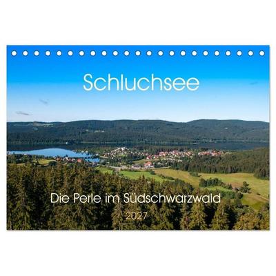 Schluchsee Naturpark Südschwarzwald (Tischkalender 2027 DIN A5 quer), CALVENDO Monatskalender