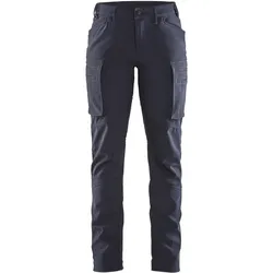 Damen Softshell-Bundhose "7177" - C34 - dunkelmarine