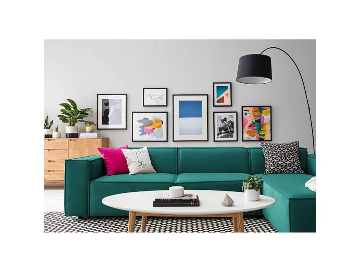 Bild John and Jackie Kennedy Rahmen: Massivholz Buche, lackiert Abdeckung: Plexiglas Multicolor 42 x 52cm