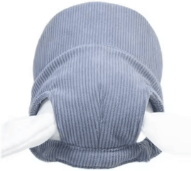 Inspire Essentials Adjustable Dog Baseball Cap With Breathable Sun Protection blue xl