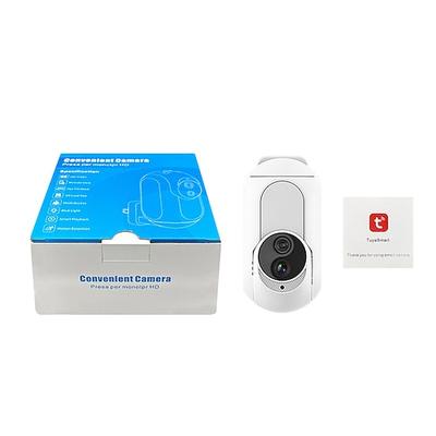 Wandstecker-Kamera WLAN 360 1080p Mini-Überwachung Heimsicherheitsschutz Nachtsicht LED-Lampe Licht IP-Kameras