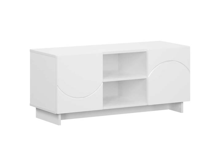 Vidaxl Tv Stand 90 X 34.5 X 40 Cm White Engineered Wood