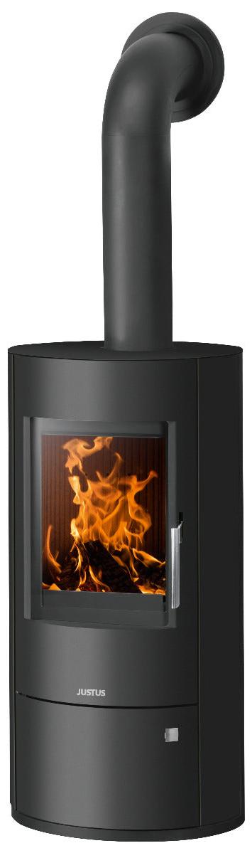 Justus | Kaminofen | Austin 5 | 5 kW | Stahl Schwarz