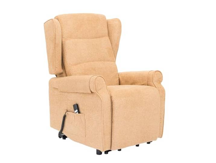 POLTRONE ITALIA - Bob2 Elektrischer Massagesessel mit Aufstehhilfe 2 Motoren Rollensystem Zero-Gravity-Funktion ausziehbare Fußstütze Seniorensessel Relaxsessel Medizinprodukt der Klasse I