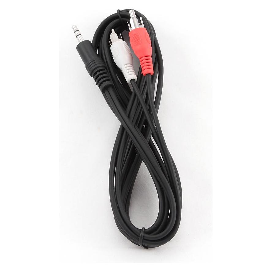 Gembird 2xRCA, M/M Audio-Kabel (2.50 m, AUX Kabel, Cinch Kabel) (CCA-458-2.5M)