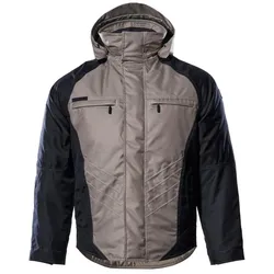 MASCOT Frankfurt Winterjacke UNIQUE Hellkhaki / Schwarz XL - 12035-211-5509-XL - Hellkhaki / Schwarz