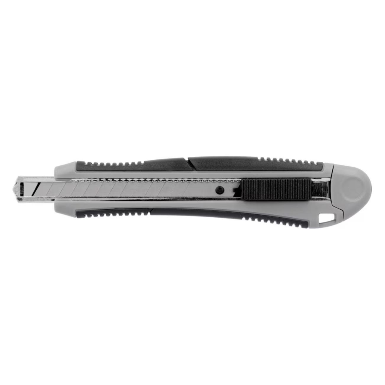 Westcott 3 Cuttermesser PROFESSIONAL Softgrip grau 9,0 mm (Cutter) (E-184002 00)