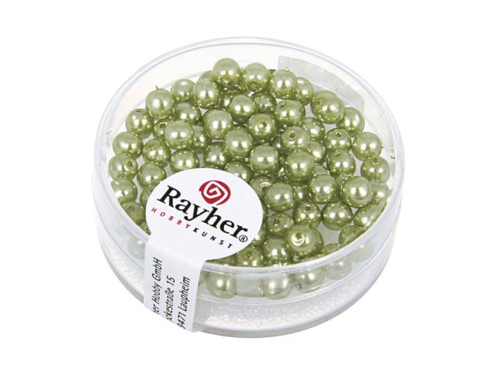 Rayher Wachsperlen Glas 4 mm 85 Stück