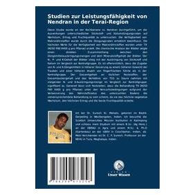 Umbreit Studien zur Leistungsfähigkeit von Nendran in der Terai-Region (Deutsch, Softcover, C P Suresh, Suresh Kr Mahato) (69148492)