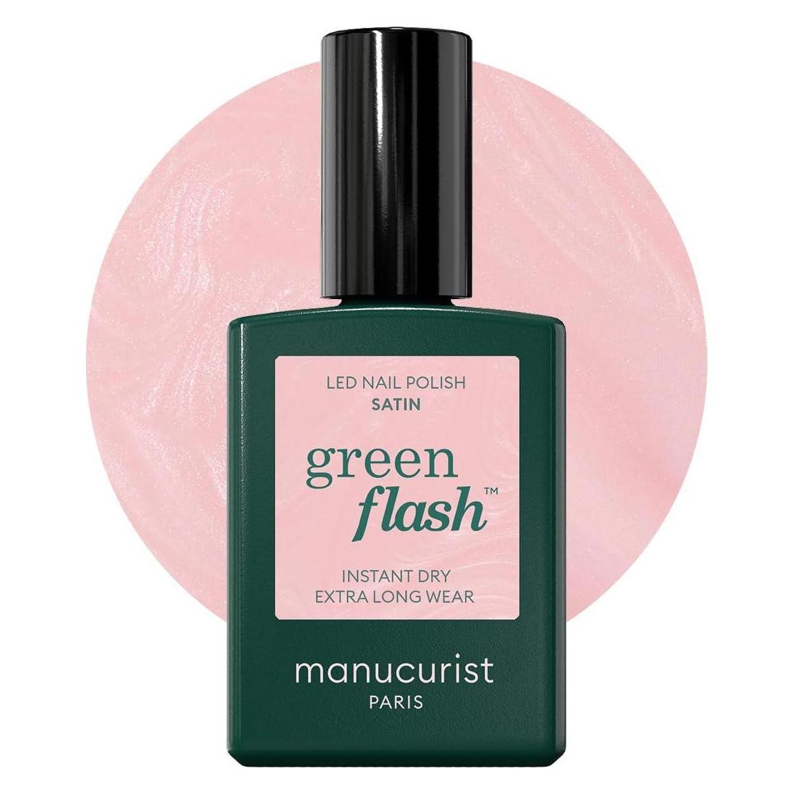 Anny Manucurist Green Flash Nagellack Satin (Satin, Gel-Effekt Nagellack) (51603)