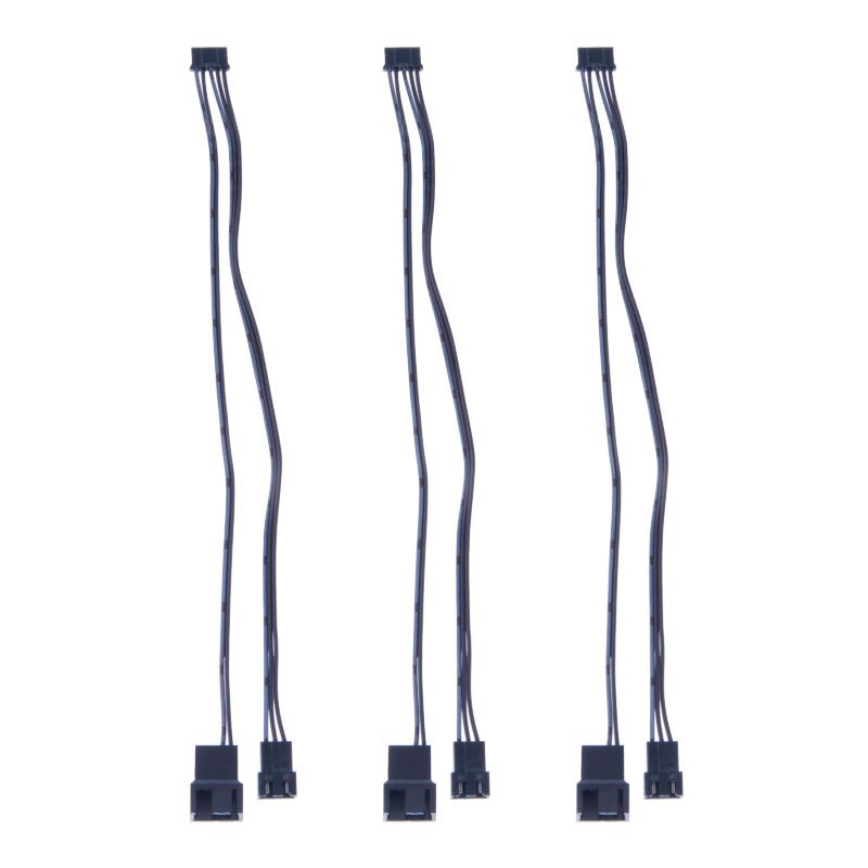 Alphacool Eis-Matrix 2 Adapterkabel, 5-Pin auf PWM + ARGB 20cm, 3er-Pack Kabel für AlphaCool Eis-Matrix 2 (1019559)