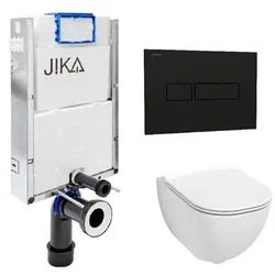 Jika Mio-N Wand-WC Set für Vorwandmontage KMPLOBYCS