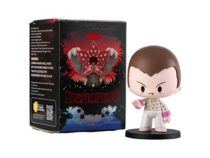 Mighty Jaxx Stranger Things verzamelfiguur: DemoPets Serie 1, speelgoedverzamelfiguren in blinde doos, één verpakking, bevat een willekeurig personage