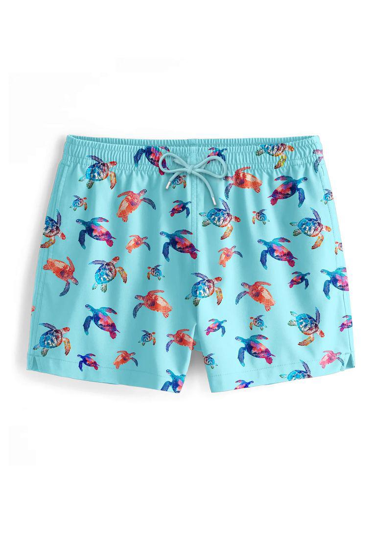 "Watercolor Turtle" Badeshorts